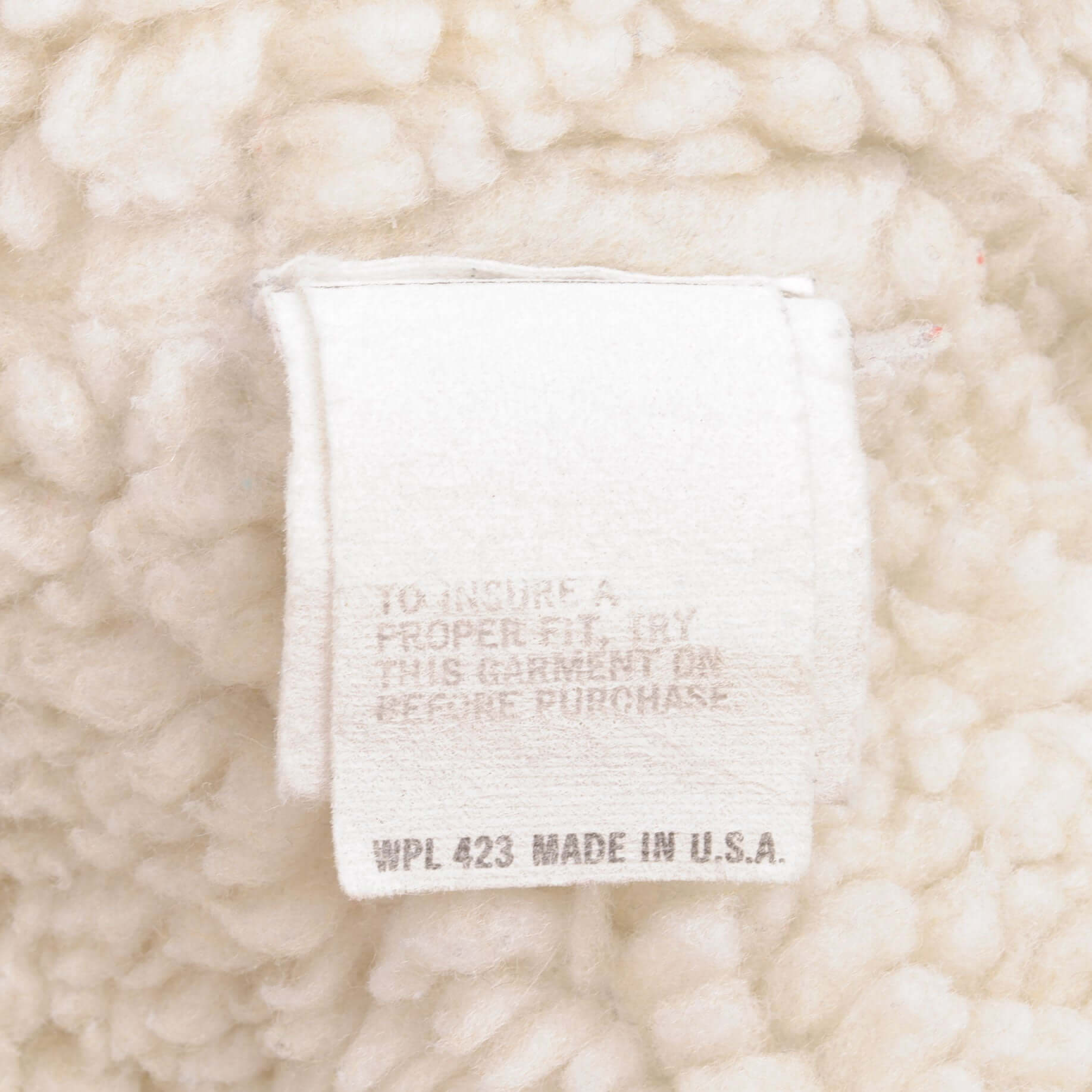 Vintage Levis Sherpa Trucker Denim Jacket Medium Wash Clean 1980s Size 42L Made In USA