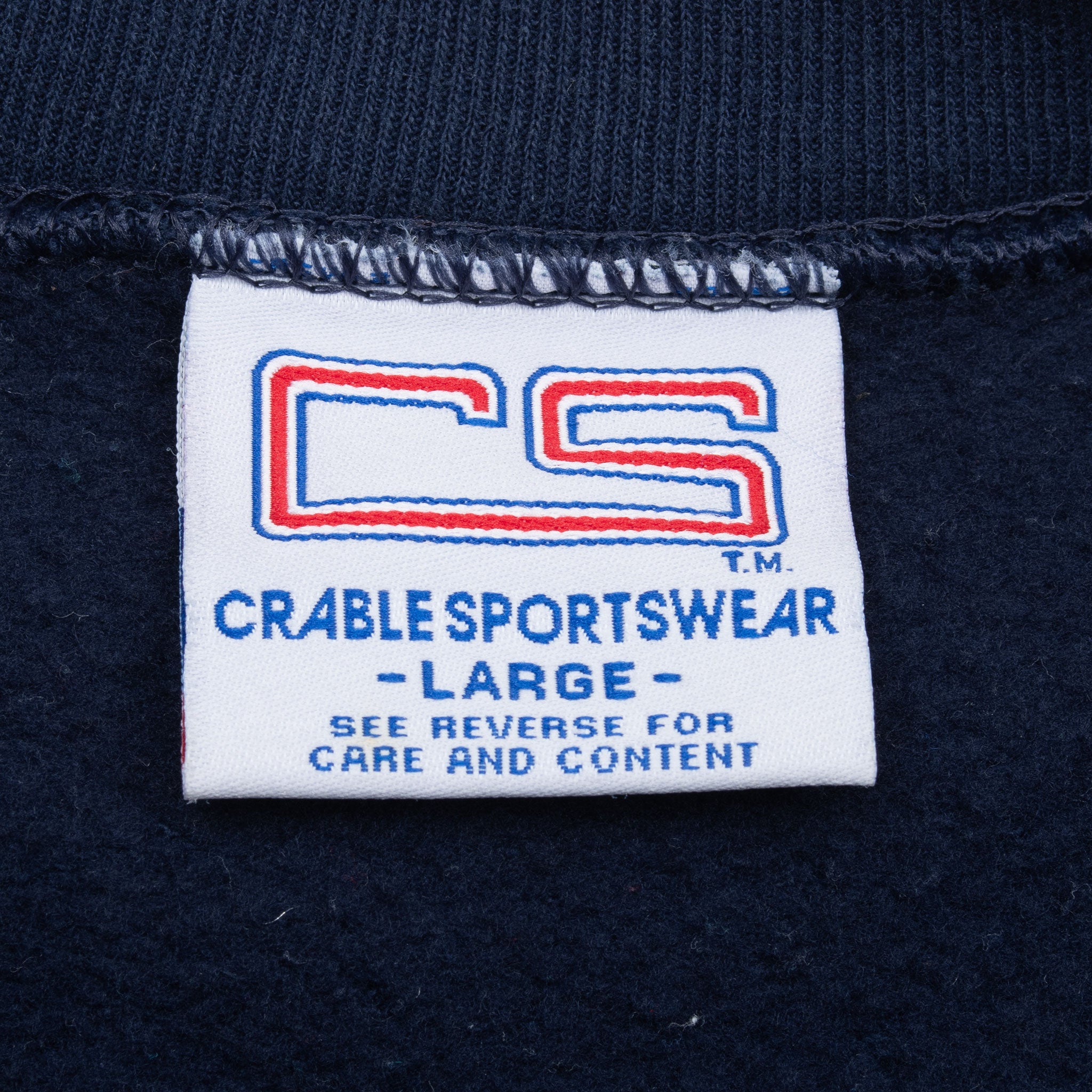 Vintage Ncaa Illinois Fighting Illini Crewneck Sweatshirt 1990S Size Large Made In Usa