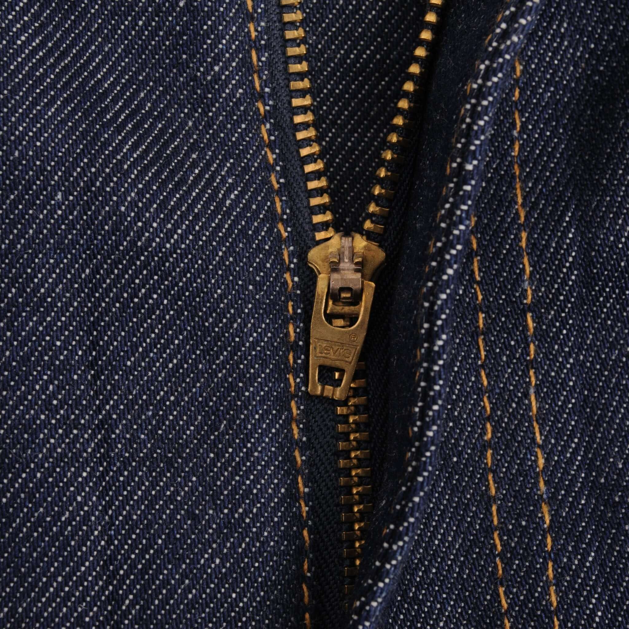 Beautiful Vintage Indigo Levis 517 Jeans 1980s Made in USA with Dark Blue Wash  Size on tag 30X34  Back Button #511