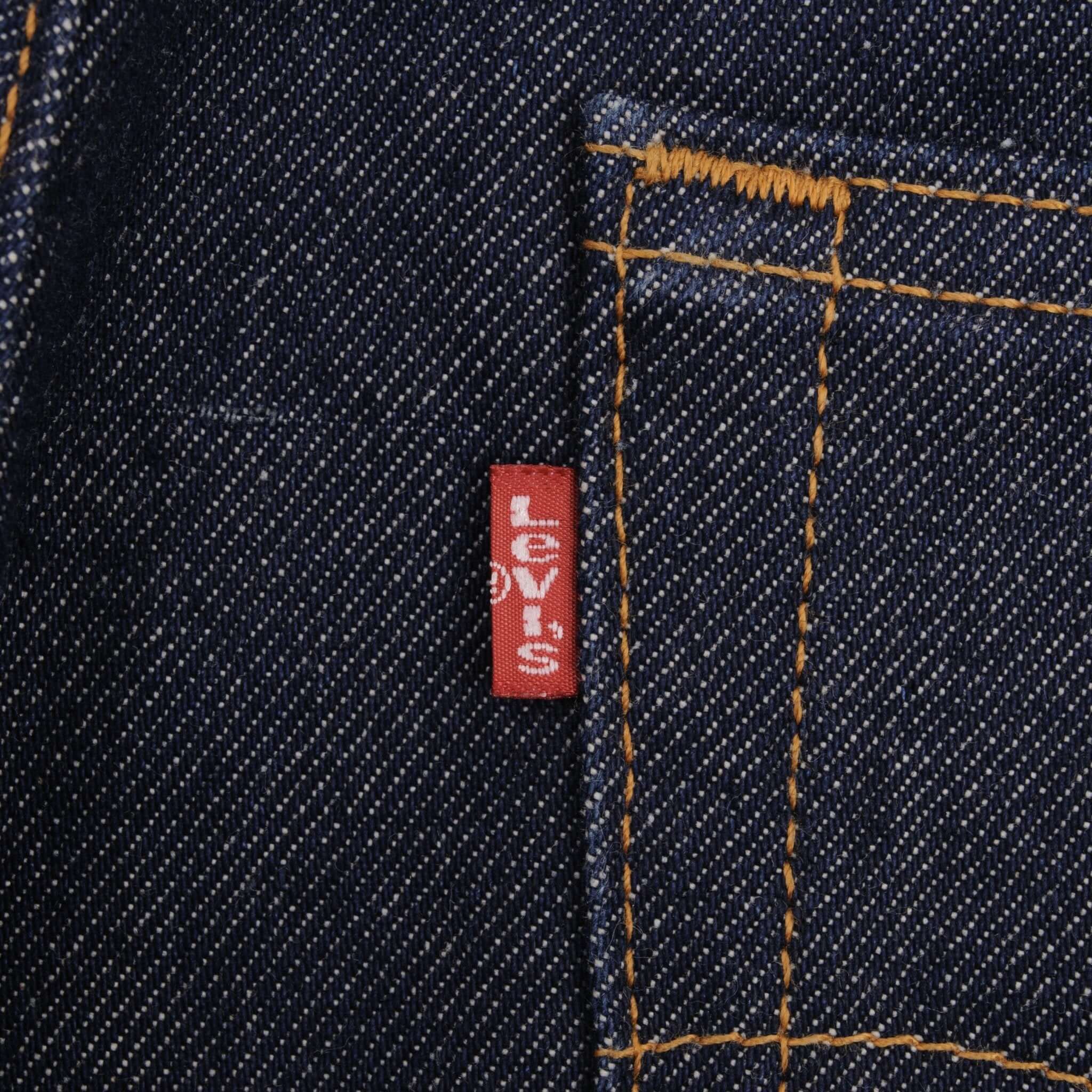 Beautiful Vintage Indigo Levis 517 Jeans 1980s Made in USA with Dark Blue Wash  Size on tag 30X34  Back Button #511