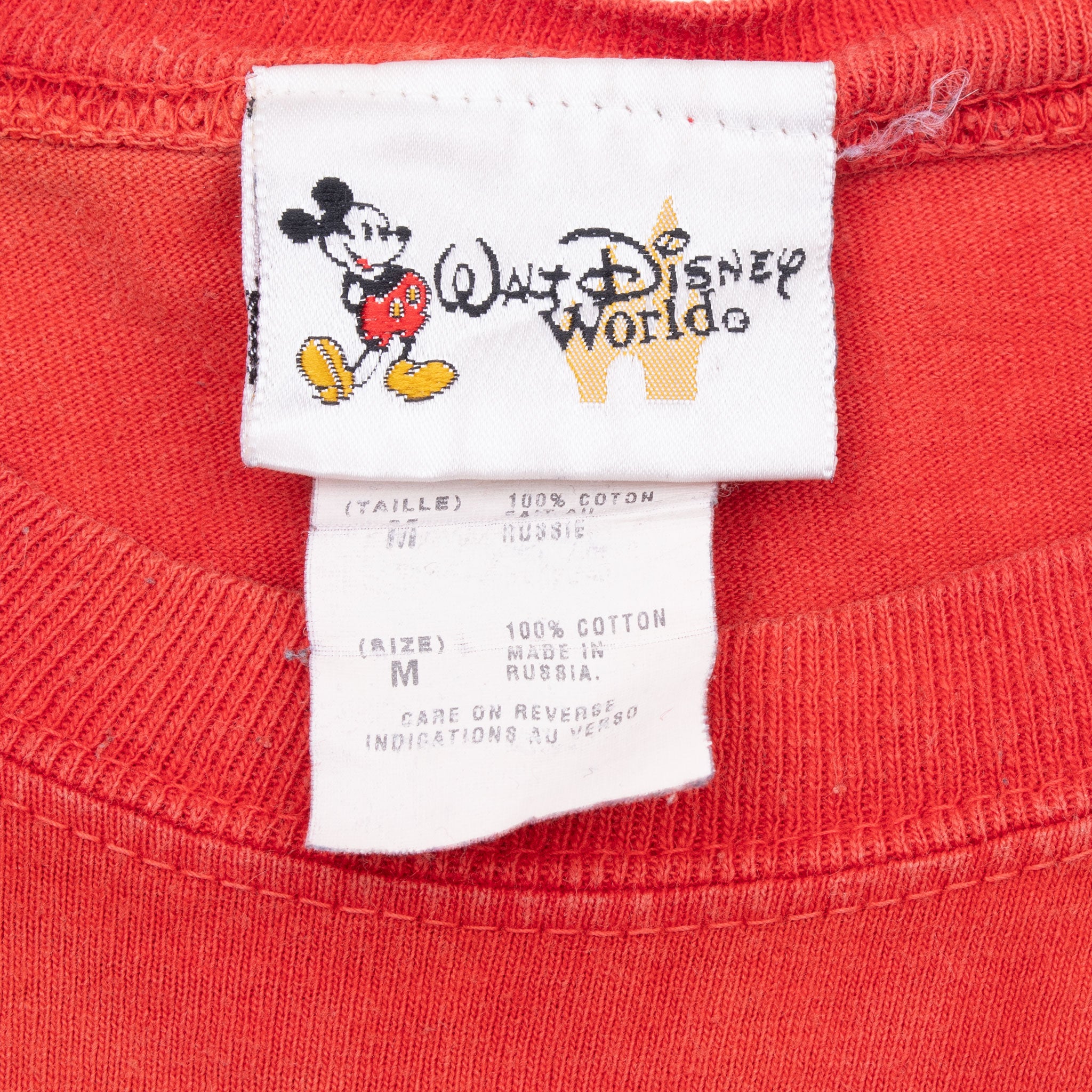 Vintage Walt Disney World Dragon Tie Dye Tee Shirt 2000S Size Medium