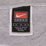 Vintage Nike Classic Swoosh Gray Crewneck Sweatshirt 2000S Size XL