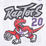 Vintage Nba Toronto Raptors Stoudamire #20 Champion Jersey 1990S Size 52 Made In USA