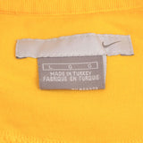 Vintage Nike Classic Swoosh Yellow Sweatshirt 2000S Size Large