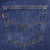Beautiful Indigo Levis 501 Jeans 1990s Made in USA with Medium Dark Wash.  Size on tag 35X30 Actual Size 34X29  Back Button #524A