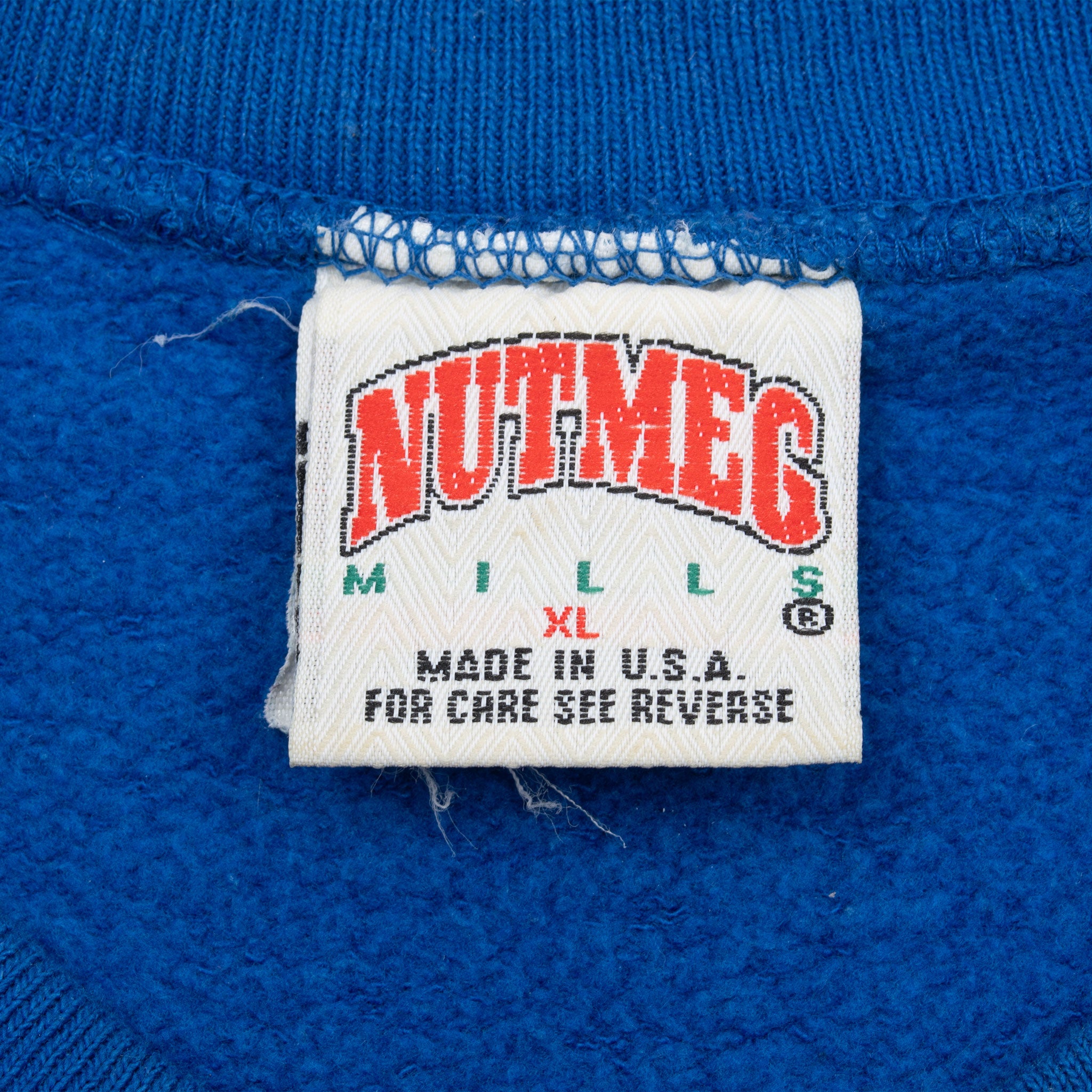 Vintage Kansas University Jayhawks Locker Room Sweatshirt 1990S Size XL Made In Usa