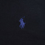 Vintage Ralph Lauren Navy Blue 1990S Classic Crewneck Sweatshirt Size Large