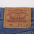 Beautiful Indigo Levis 501 Jeans 1980s Made in USA with Medium Wash.  Size on tag 36X36 Actual Size 36X34 Back Button #553