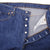 Beautiful Indigo Levis 501 Jeans Made in USA with Dark Blue Wash  Size on tag 36x32 actual size 34x29  Back Button #653