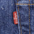 Beautiful Indigo Levis 501 Jeans Made in USA with Dark Blue Wash  Size on tag 36x32 actual size 34x29  Back Button #653