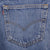 Beautiful Indigo Levis 501 Jeans 1980s Made in USA with Medium Light Wash.  Size on tag 35X32 Actual Size 34X31 Back Button #653