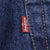 Beautiful Indigo Levis 501 Jeans Made in USA with Dark Blue Wash  Size on tag 38x30 Back Button #553