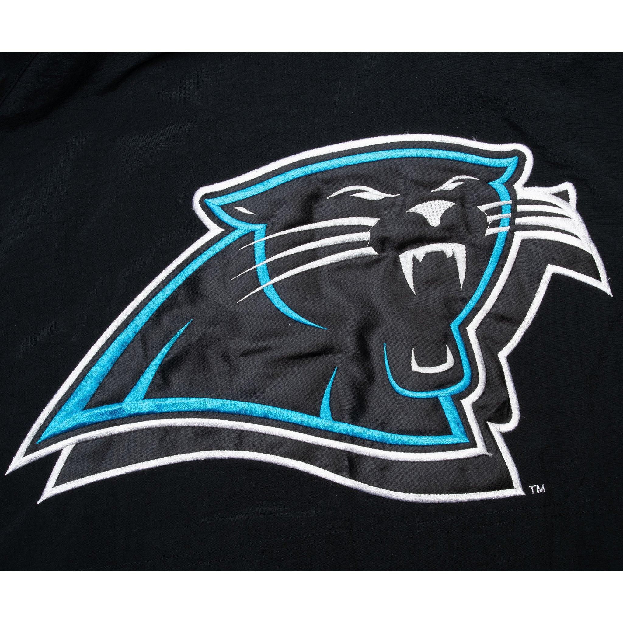 Vintage Nfl Carolina Panthers Hooded Windbreaker Jacket 1990S Size Large