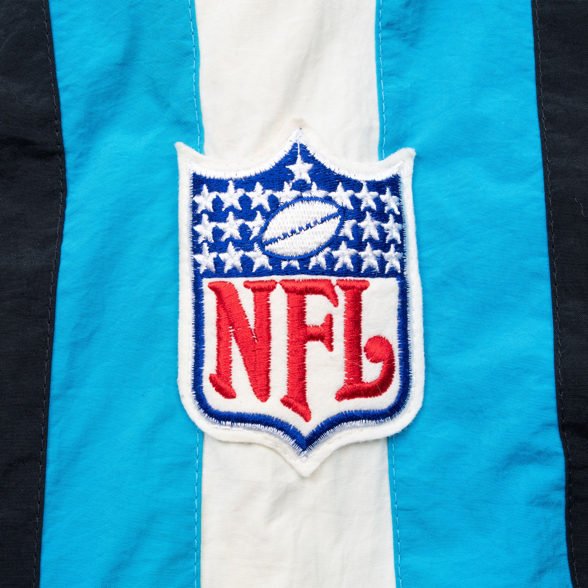 Vintage Nfl Carolina Panthers Hooded Windbreaker Jacket 1990S Size Large