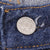 Beautiful Indigo Levis 501 1980S Jeans Made in USA with Dark Blue Wash  Size on tag 38x30 actual size 36x30  Back Button #520