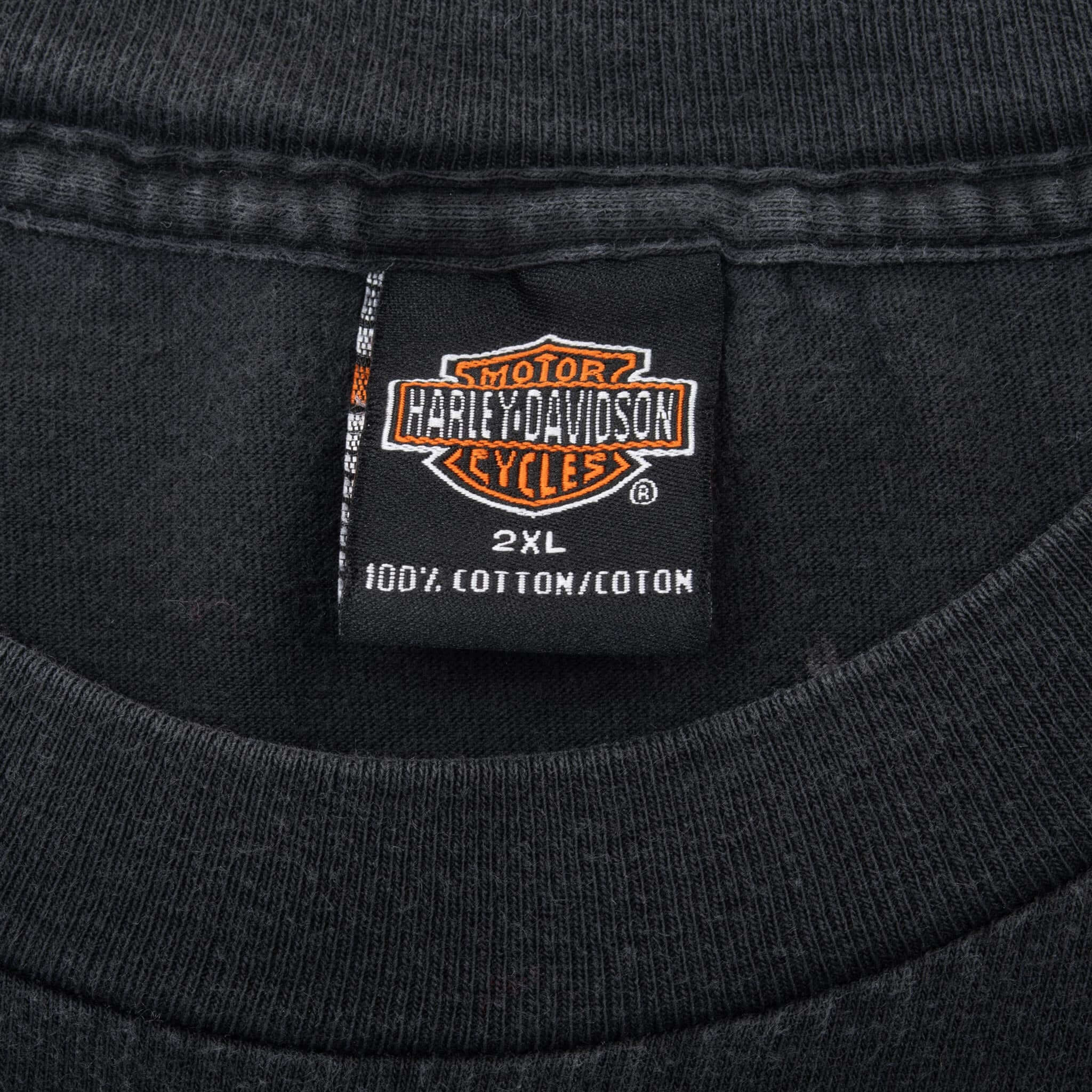 Vintage Harley Davidson Around The World Florida Tee Shirt 1990S Size 2XL Made In USA