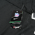 Nike NFL and NFL Players hangtags attached to black mesh jersey