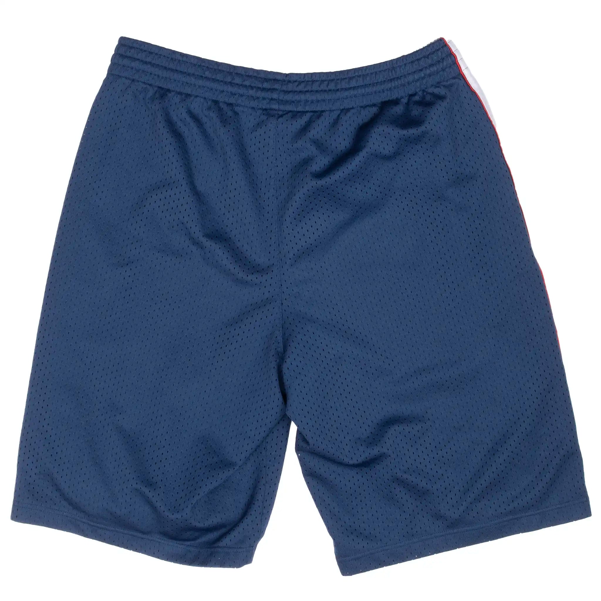 VINTAGE NIKE BLUE BASKETBALL TRACK SHORTS 2000S LARGE