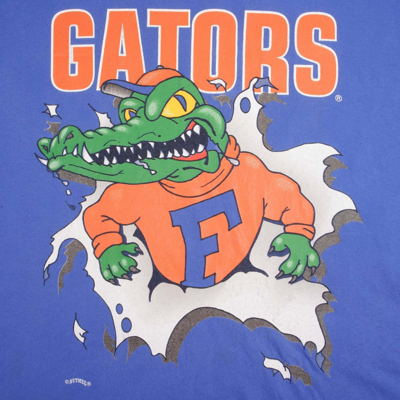Vintage Ncaa Florida Gators 1990S Tee Shirt Size Large Made In Usa
