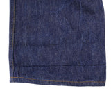 Beautiful Indigo Levis 501 1980S Jeans Made in USA with Dark Blue Wash  Size on tag 40x32 actual size 38x30  Back Button #501