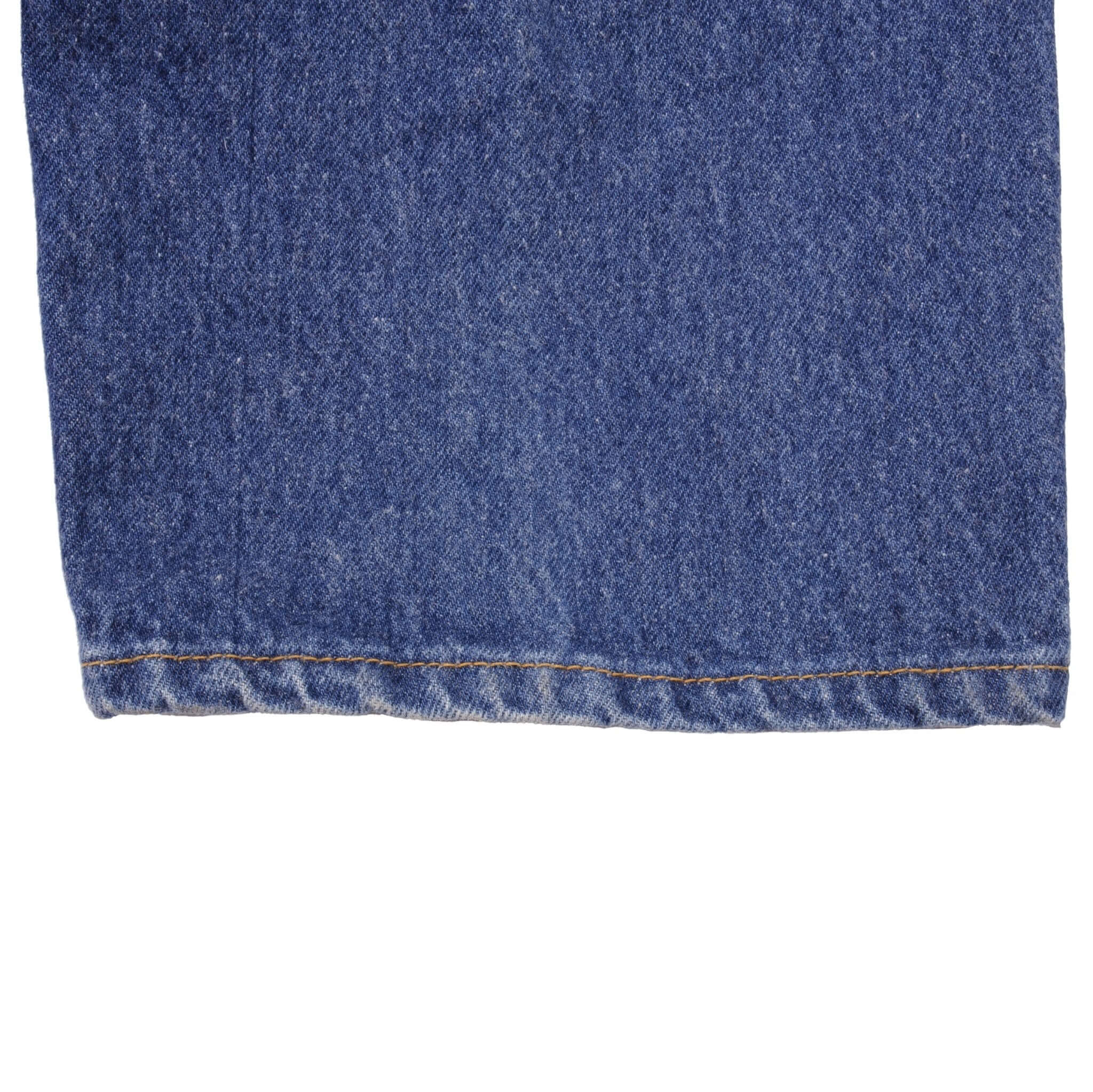 Beautiful Indigo Levis 501 1990S Jeans Made in USA with Dark Blue Wash  Size on tag 38x36 actual size 36x36 Back Button #522