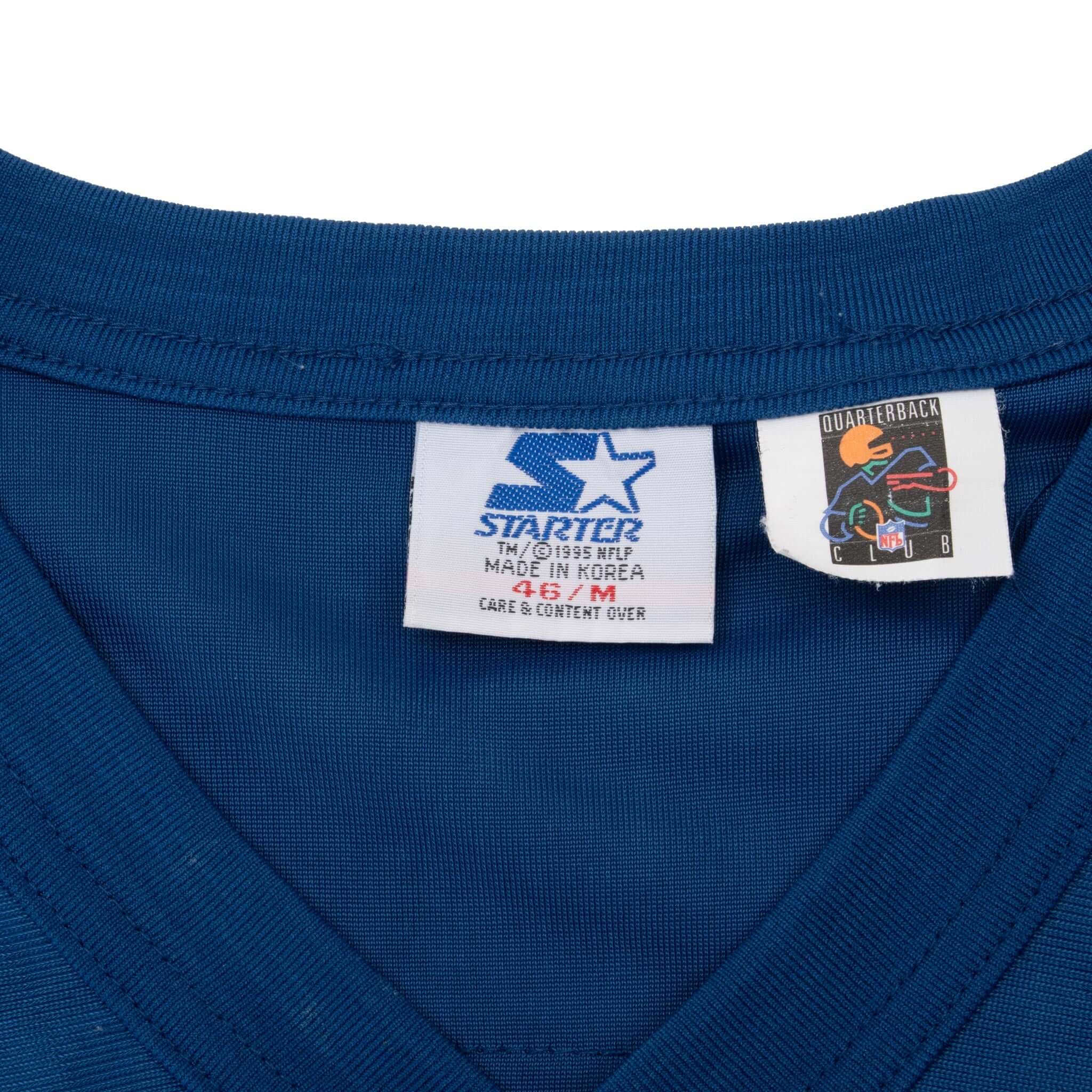 Vintage Nfl New England Patriots Bledsoe #11 Starter Jersey 1995 Size Medium