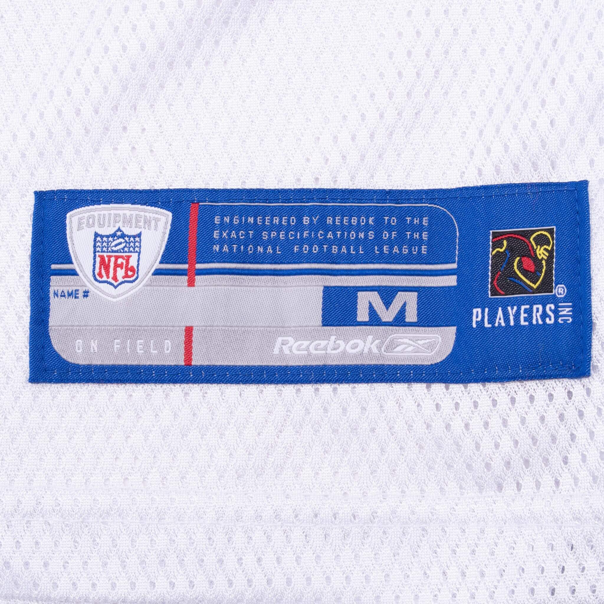 Vintage Nfl Carolina Panthers Eric Shelton #35 Reebok Jersey 2000S Size Medium