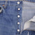 Beautiful Indigo Levis 501 Jeans 1980s Made in USA with Medium Light Wash.  Size on tag 36X38 Actual Size 36X35  Back Button #552