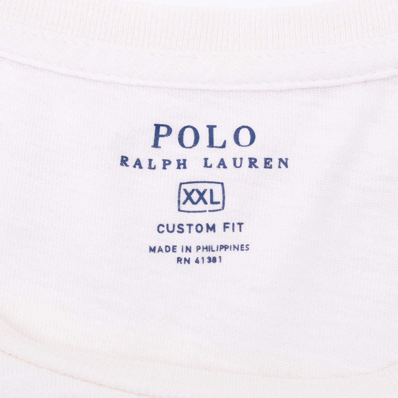 Polo Ralph Lauren Indians Chief White Tee Shirt Size 2XL