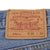 Beautiful Indigo Levis 501 Jeans 1980s Made in USA with Medium Light Wash.  Size on tag 36X38 Actual Size 36X35  Back Button #552