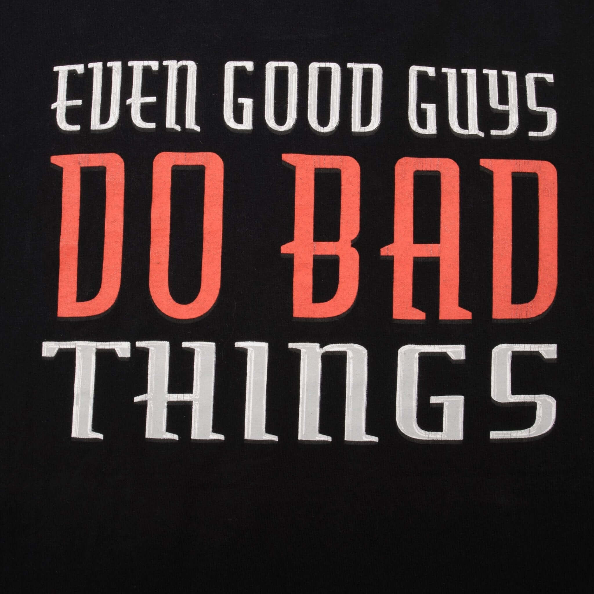 Vintage WWE World Wrestling Federation Batista Even Good Guys Do Bad Things Tee Shirt 2002 Size XL