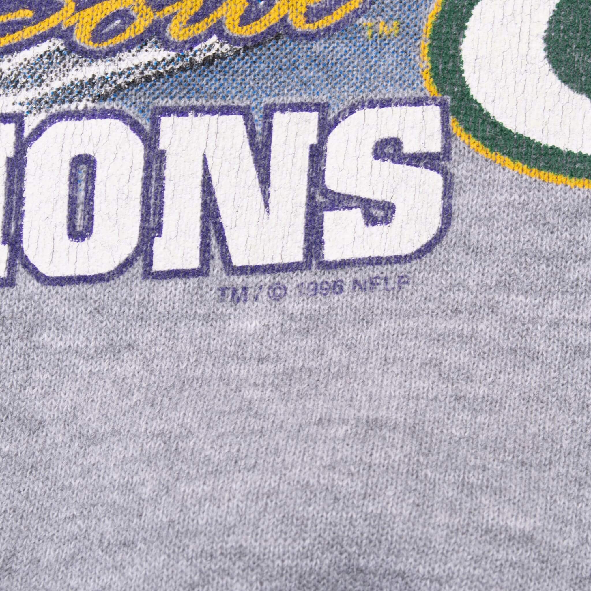 Vintage Nfl Green Bay Packers Super Bowl XXXI Champions 1997 Sweatshirt Size Large Made In USA