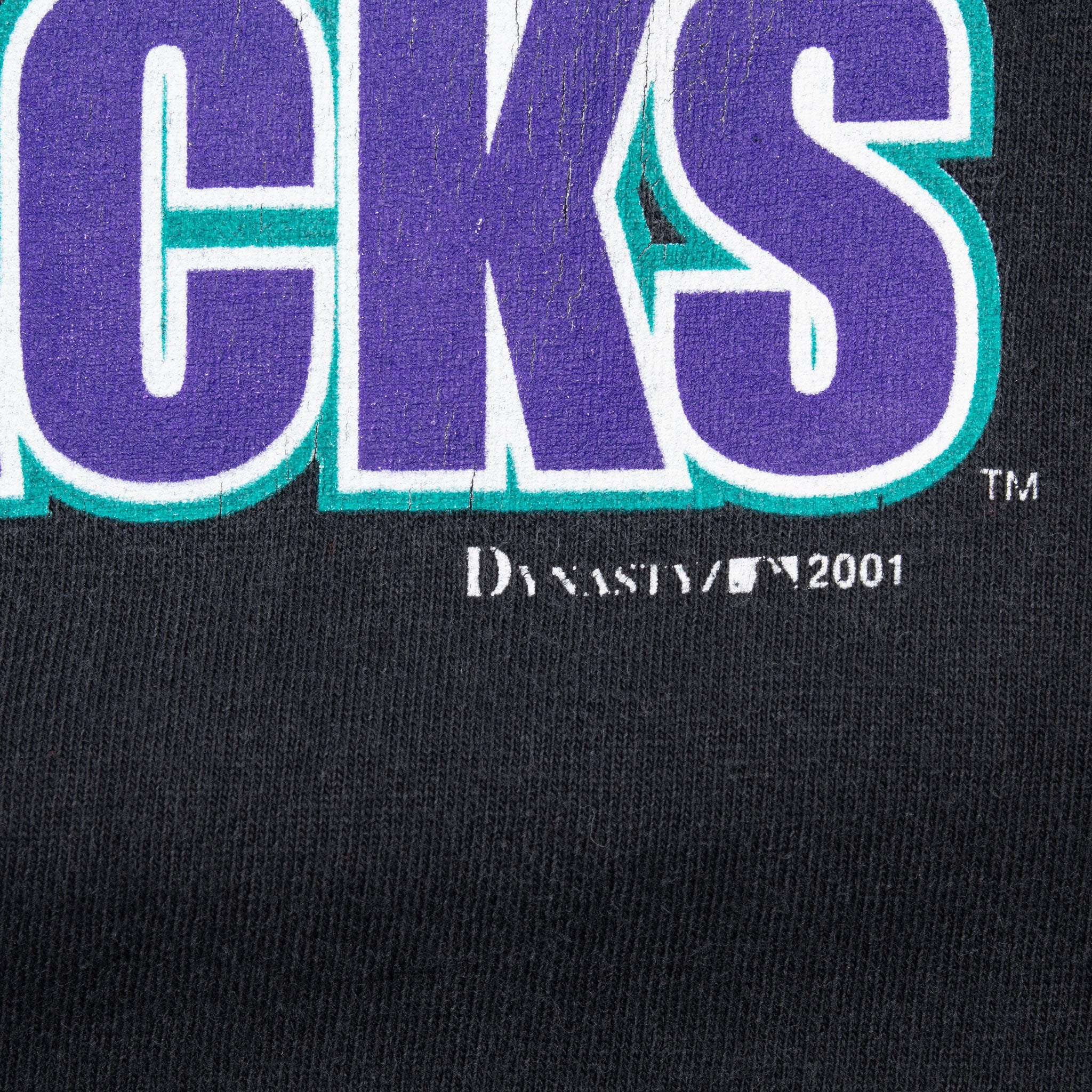 Vintage Mlb Arizona Diamondbacks World Champions 2001 Tee Shirt Size Large