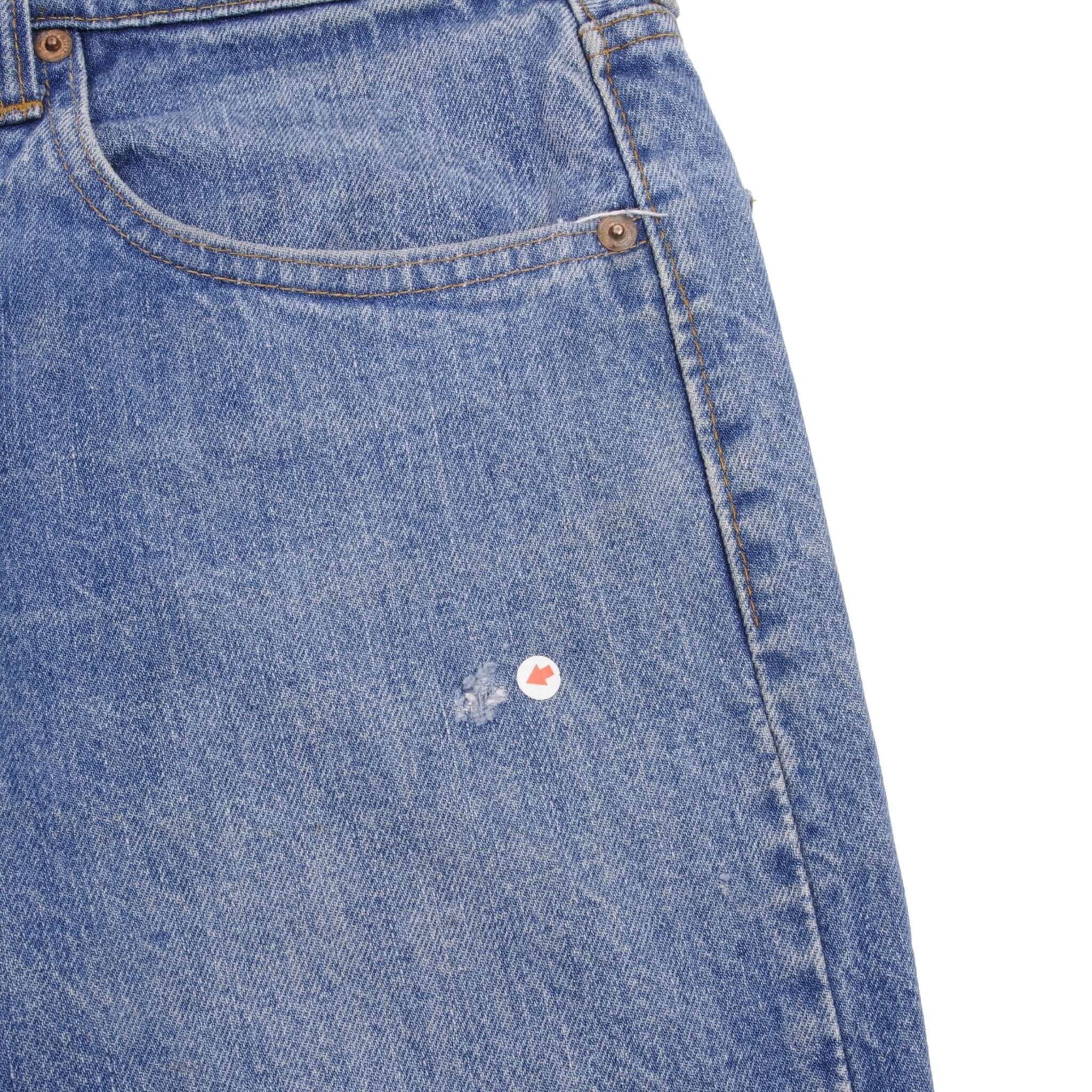 VINTAGE LEVIS 505 JEANS INDIGO SIZE W32 L29 MADE IN USA