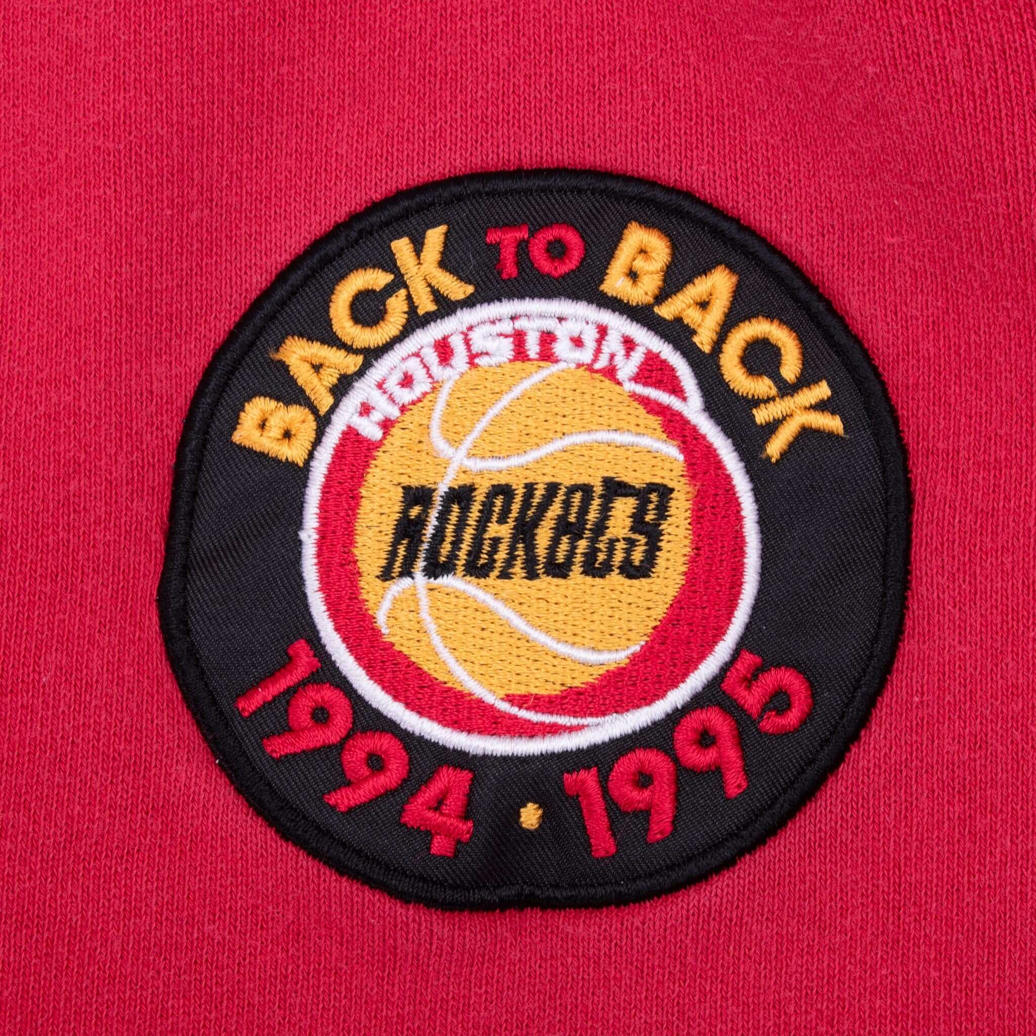 Vintage Nba Houston Rocket Mitchell & Ness Hoodie Sweatshirt Size XL