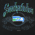 Seattle Seahawks logo and Football Club front print in blue, green, gray, and white