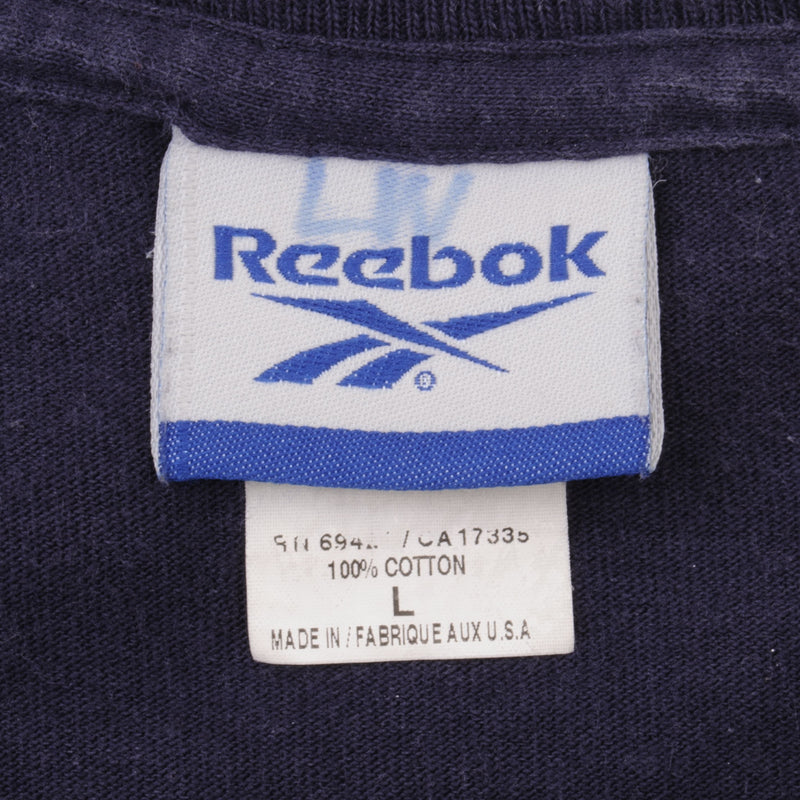 Vintage Reebok 1990S Tee Shirt Size Large Made In USA
