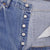 Beautiful Indigo Levis 501 Jeans 1980s Made in USA with Light Wash With Light Whiskers  Size on tag 36X34 Actual Size 35X33  Back Button #553