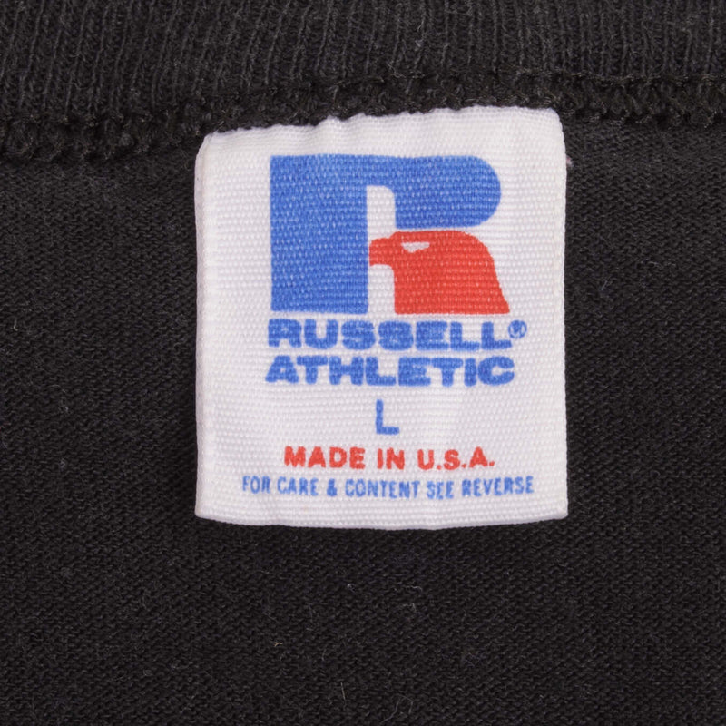 Vintage Pontiac Central High School Tee Shirt 1990S Size Large Made In USA With Single Stitch Sleeves