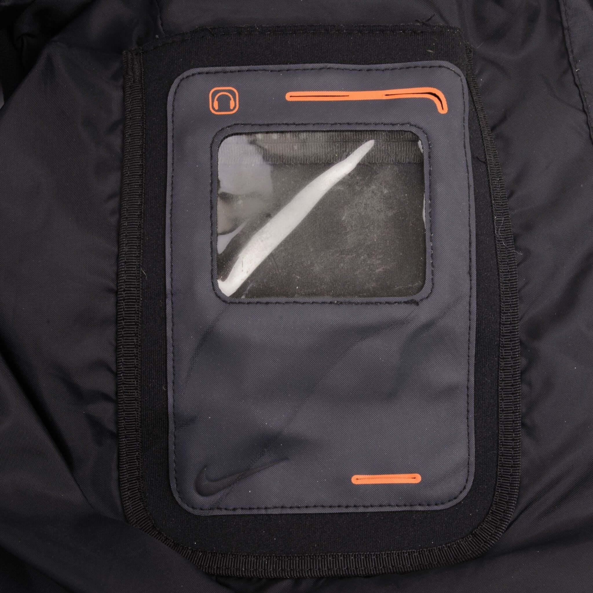 Vintage Nike Swoosh Black Puffer Vest Jacket 2000S Size Xl