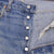 Beautiful Indigo Levis 501 Jeans 1980s Made in USA with Light Wash With Whiskers  Size on tag 36X30 Actual Size 36X30  Back Button #544