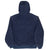 Vintage Carhartt Navy Blue Hooded Active Jacket J130MDT 1990S Size Medium