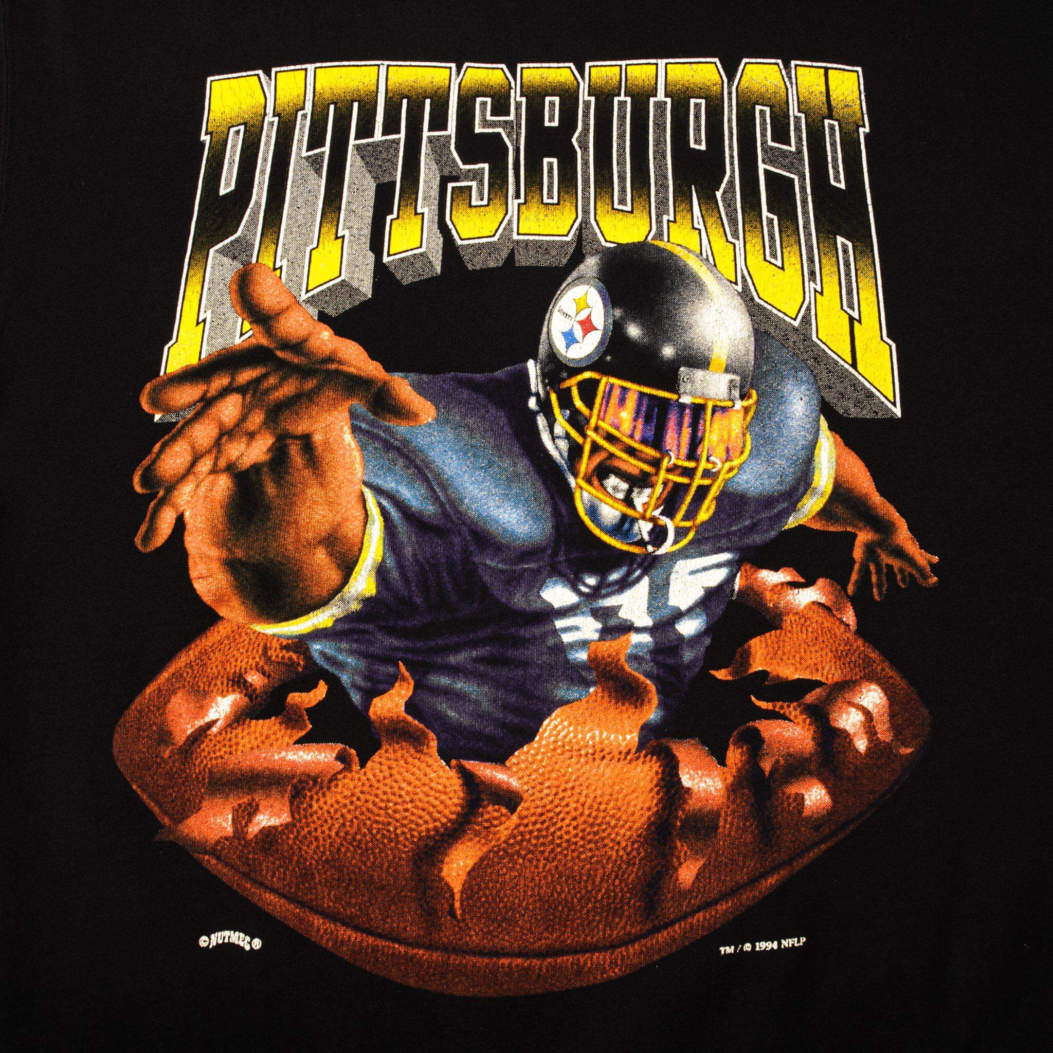 VINTAGE NFL PITTSBURGH STEELERS SWEATSHIRT 1994 SIZE LARGE MADE IN USA