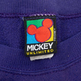 Vintage Disney Goofy Purple Sweatshirt 1990S Size Medium
