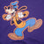 Vintage Disney Goofy Purple Sweatshirt 1990S Size Medium
