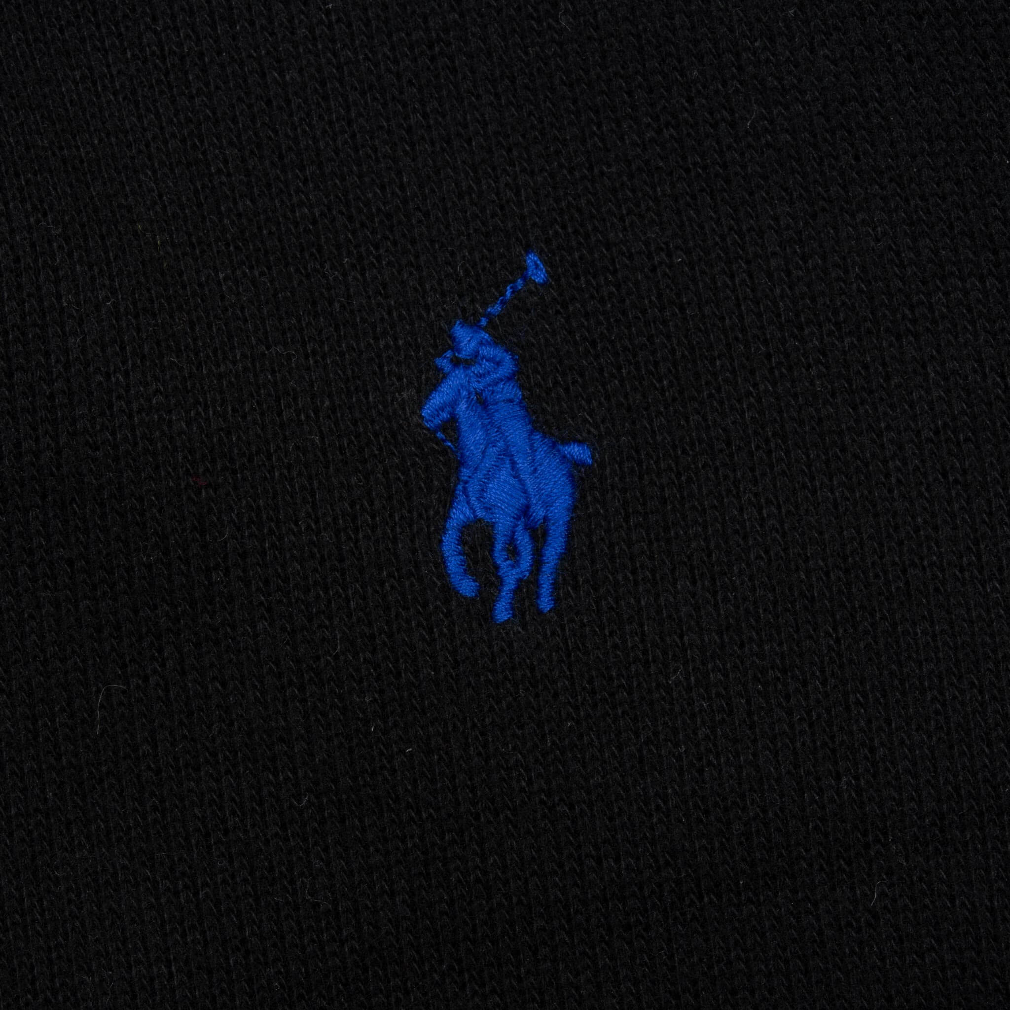 Polo Ralph Lauren Black Quarter 1/4 Zip Sweater Size Xl