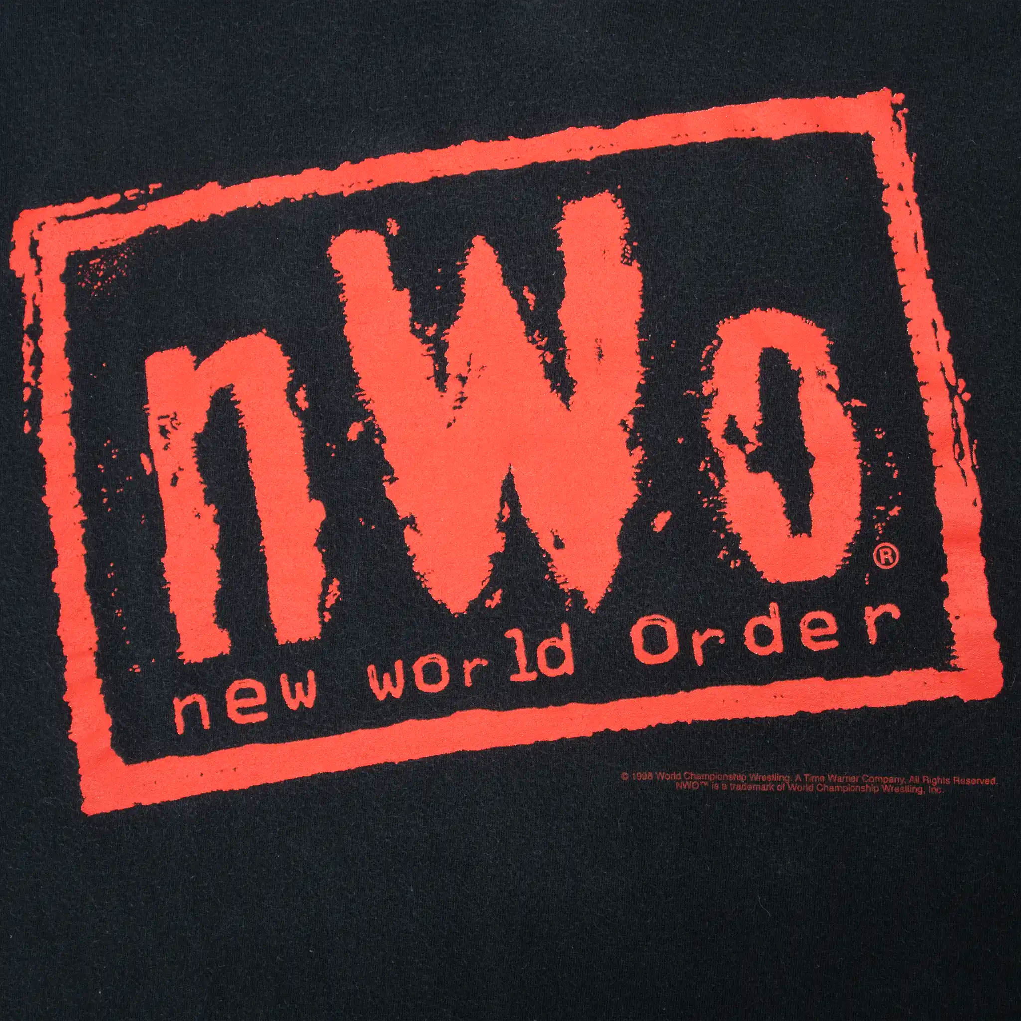 Vintage Wrestling Nwo New World Order 1998 Tee Shirt Size XL