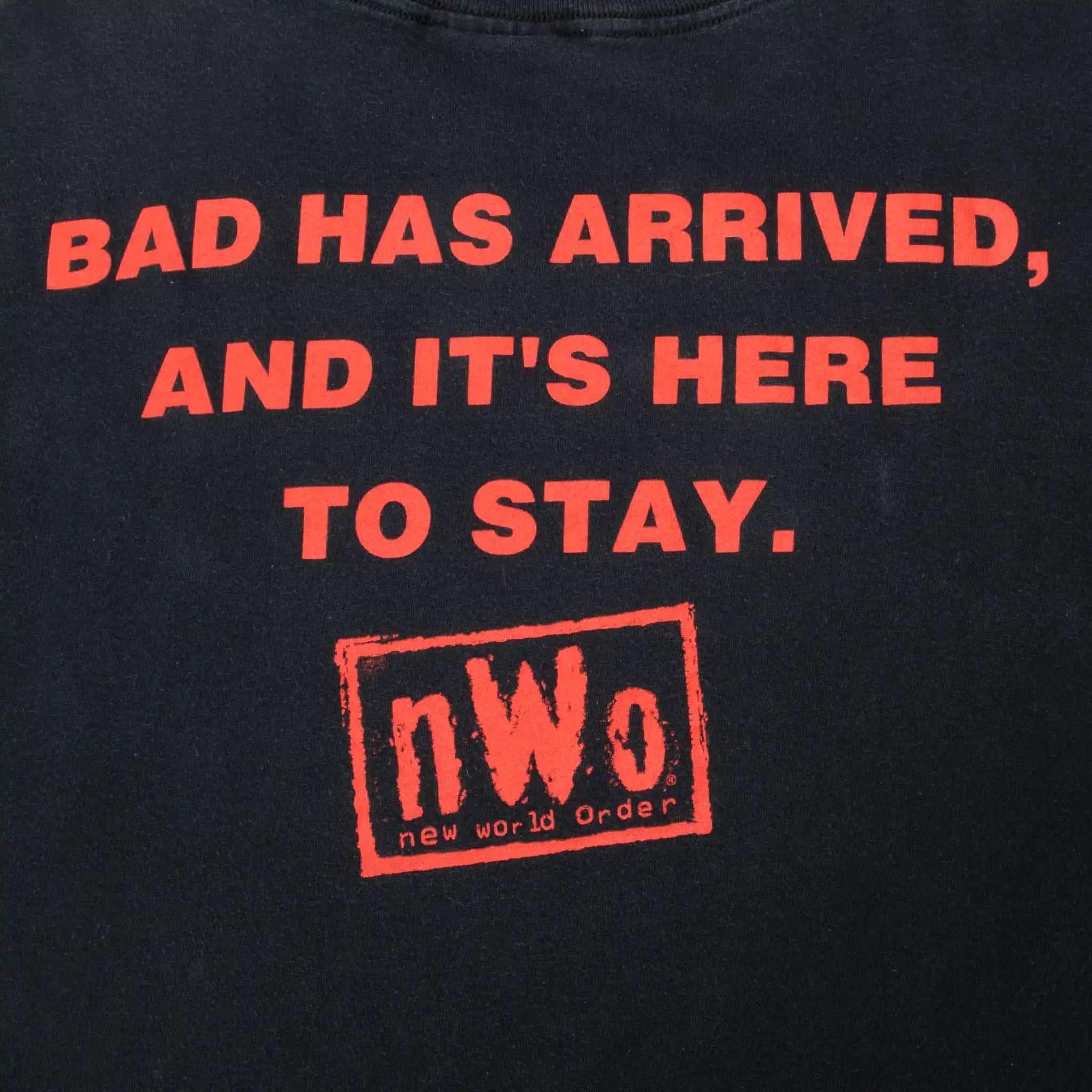 Vintage Wrestling Nwo New World Order 1998 Tee Shirt Size XL