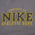 Vintage Nike Athletic Dept Spellout Grey Sweatshirt 1990S Size Large Made In Usa