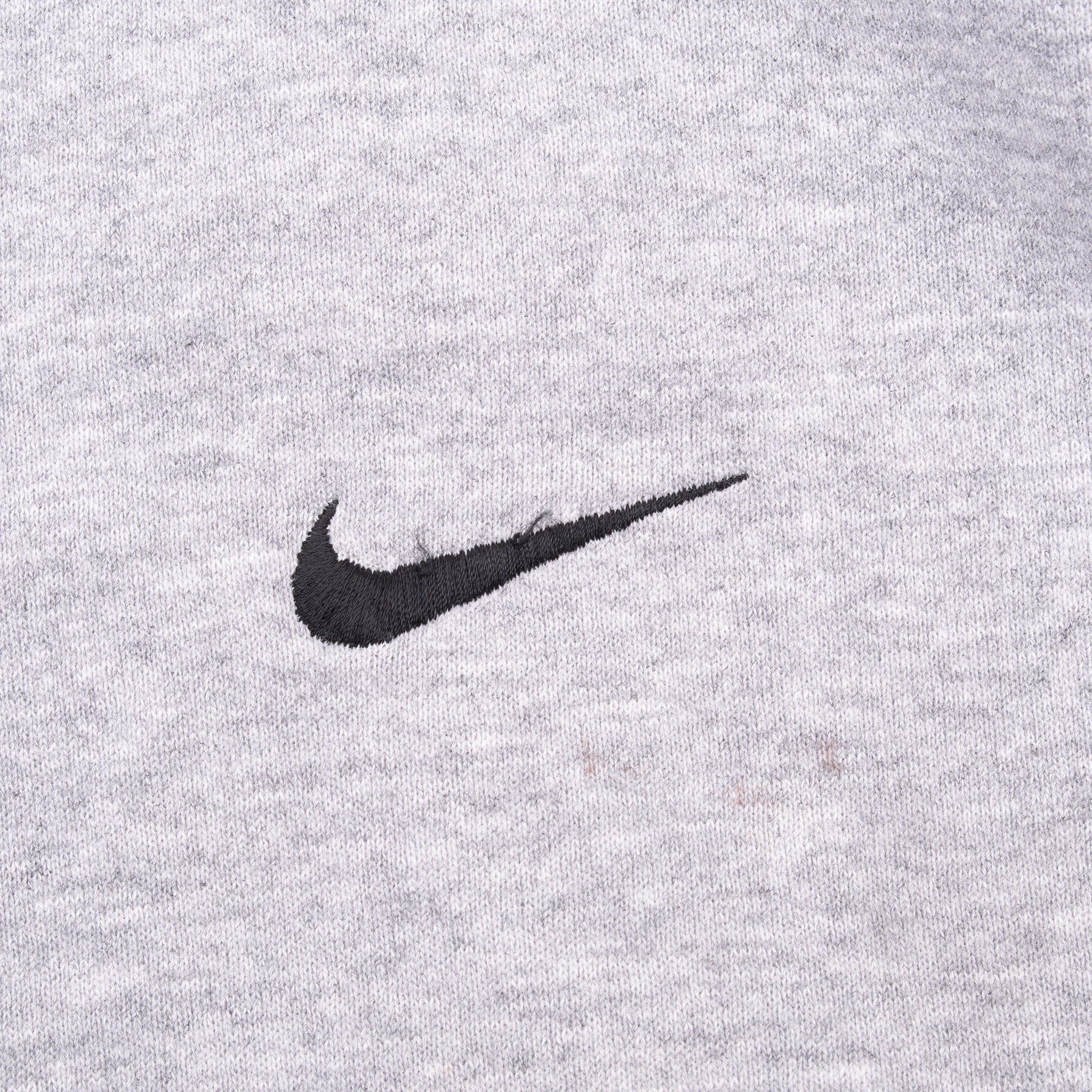 Vintage Nike Classic Swoosh Grey Sweatshirt 1990S Size 2XL Made In Usa